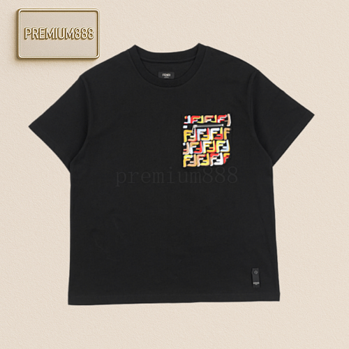 Fendi Fen Di F-zip Pocket Short Sleeves