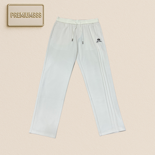 Loropiana Nooruiyanasi Side-Striped Embroidered Casual Straight Leg Sweatpants