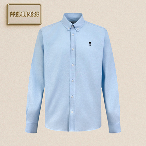 Ami Paris Love Embroidered Shirt