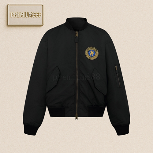 Balenciaga Applique Pilot Jacket