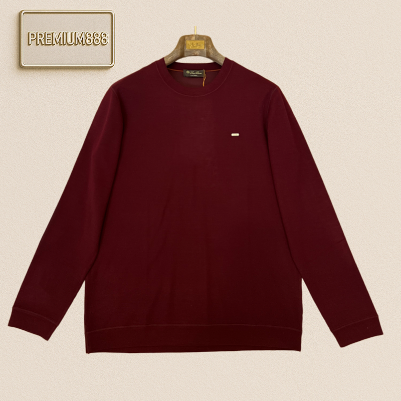 Loro Piana Basic Round-neck Knitted Base Top