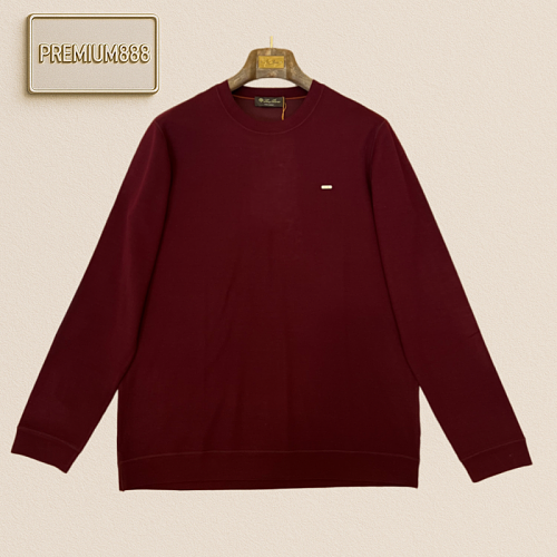 Loro Piana Basic Round-neck Knitted Base Top