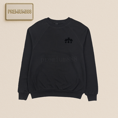 Chrome Hear Cross Fleece Hoodie