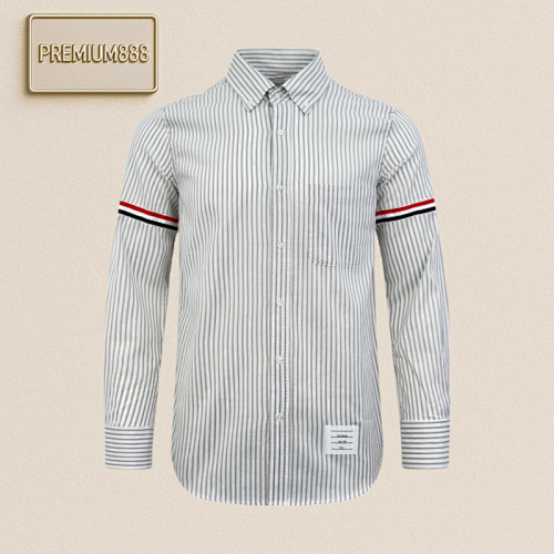 Thom Browne Webbing Striped Shirt