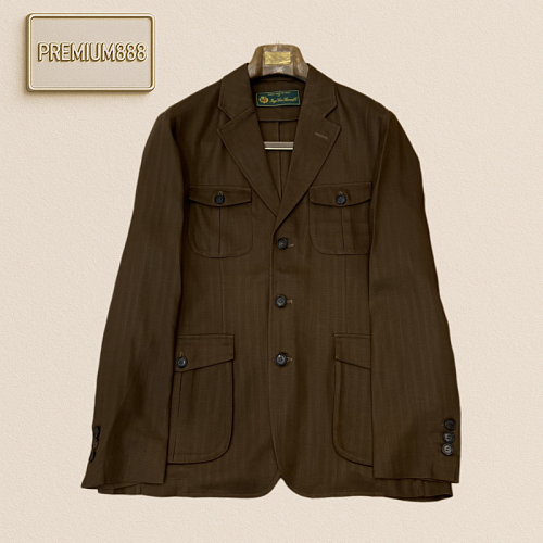 Loro Piana Multi-pocket Hunting Casual Jacket