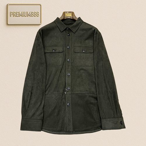 Loewe Select 100 Pure Wool Fabric Which Replicates The Delicate Matte Suede Texture. The Surface