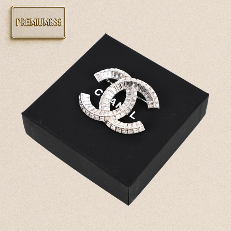 Chanel Chan El Double C Brooch