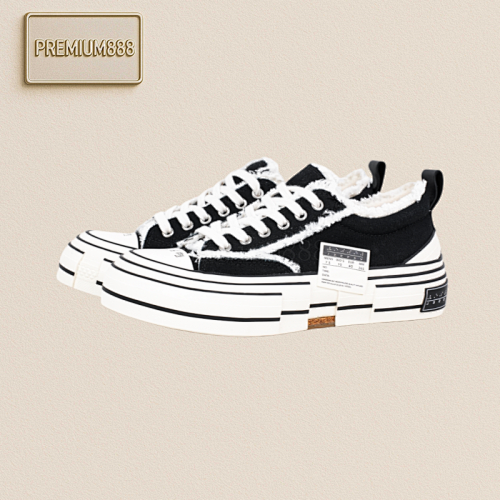 XVESSEL G.o.p. Low Full Vulcanized Beggar Shoes