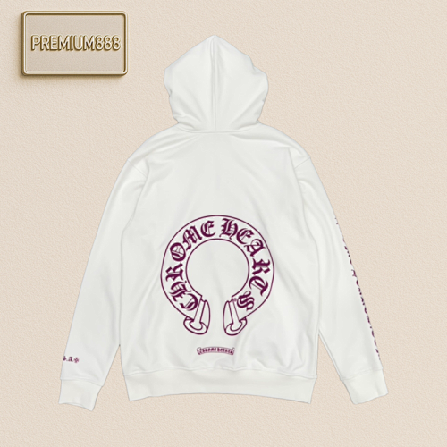 Sanskrit Cross Flower Hooded Pure Cotton Sweatshirt