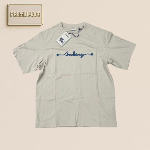 Bbr Blue Thread Embroidered Short Sleeve Shirt