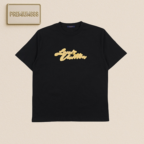 Louis Vuitton L V Raffia Chapter Short Sleeves