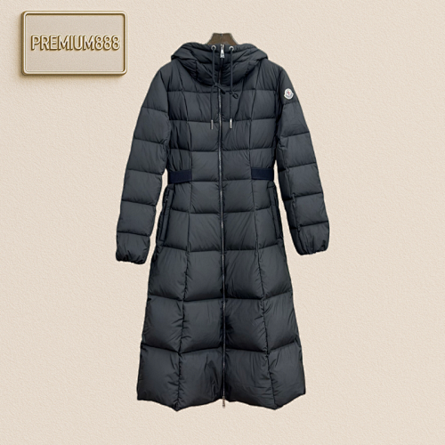Moncler 𝑭𝑾𝟮𝟯 Long Hooded Down Jacket Fugitive Princess
