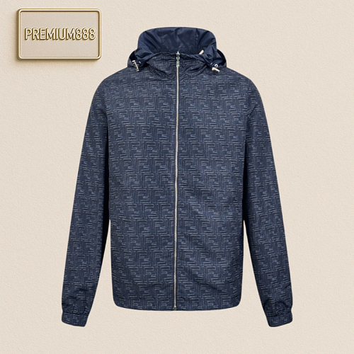 Fendi FF Reversible Hooded Jacket