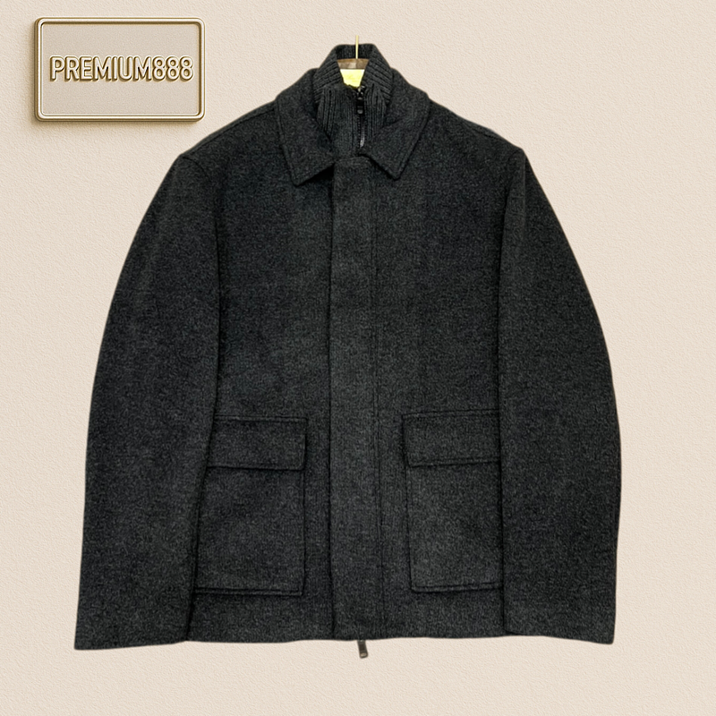 Zegna Jenia Double-Tone Buttoned Casual Jacket