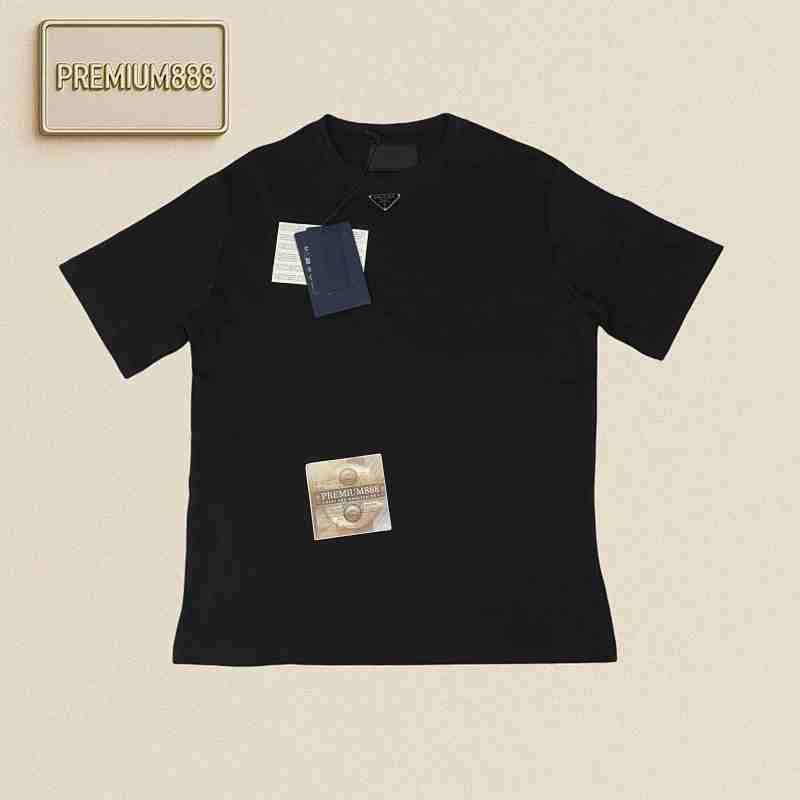Prada It Looks Like A Simple T-shirt But The Cost Is Frighteningly High. The Fabric Is Made Of I