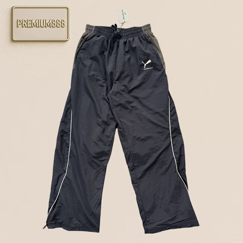 Balenciaga Blcg&puma Collaboration Distressed Sportswear Pants