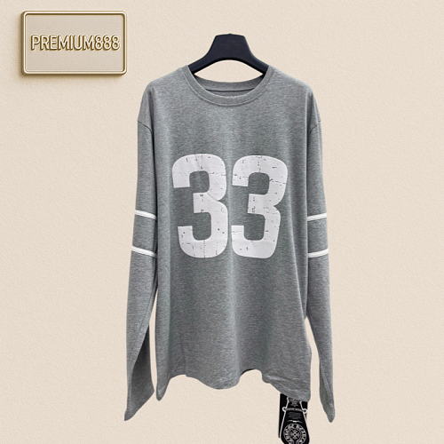 Chrome Hearts CH Crocin 33 Digital Hoof Print Long-Sleeved T-Shirt