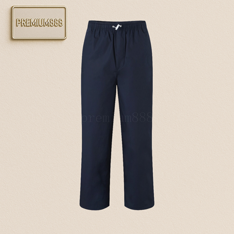 Gucci Cotton Poplin Trousers With Letter Logo