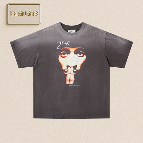 Saint Michael Washed Distressed Short Sleeves