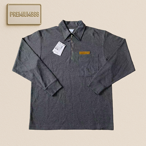 BV Rhombus Lapel Polo Shirt