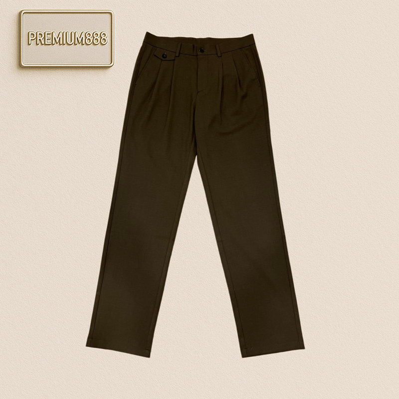 BC Brunello Three-color Double-Pieced Embroidered Casual Pants