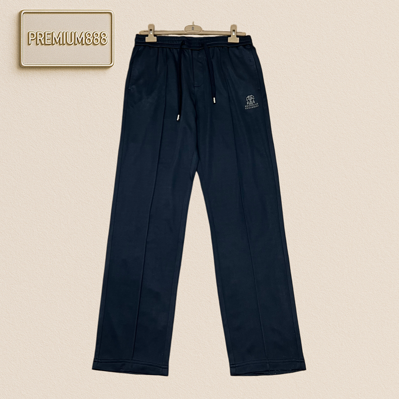 BC Brunello Midline Embroidered Logo Casual Jogger Pants