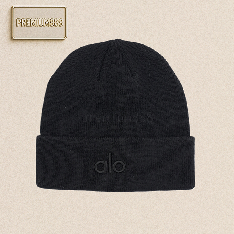 Alo Yoga Regeneration Fiber Knit Hat - Black
