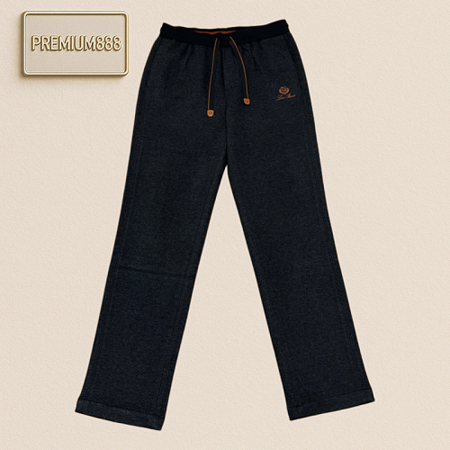 Loro Piana Wool Textured Casual Jogger Pants