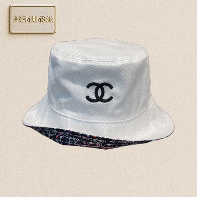 Chanel's New Double-sided Embroidered Bucket Hat Is 1 Mold Customization Three-dimensional