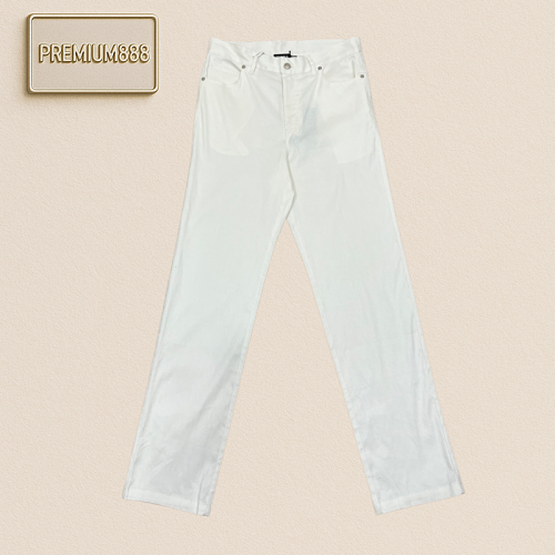 Zegna Jenia Linen Blended Straight Fit Casual Pants