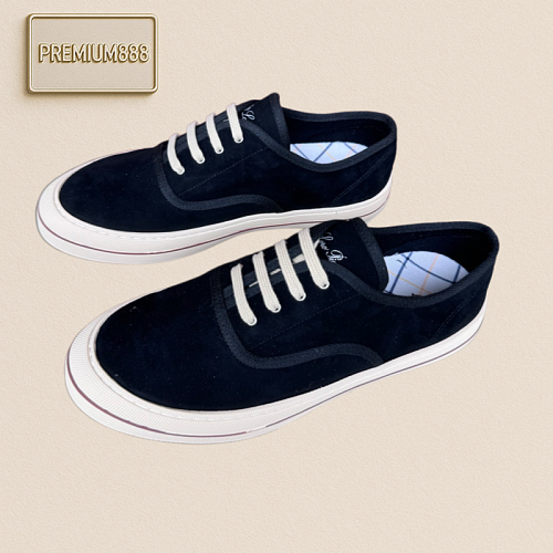 LP Loro Piana Sergio Men's Casual Shoes With Top-grain Cowhide On The Upper And Water-dyed