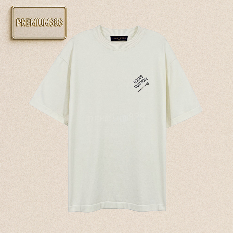 L V Fluorescent Letter Pin Short Sleeves