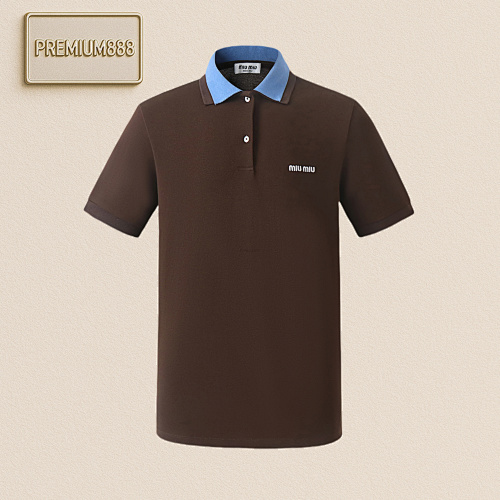 Miu Cotton Piqué Polo Shirt Item
