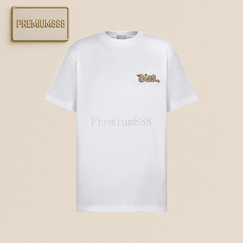 29 Di Or Apple Snake Embroidered Round Neck Short Sleeve