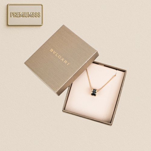 Bv Lgari Black Gold Necklace