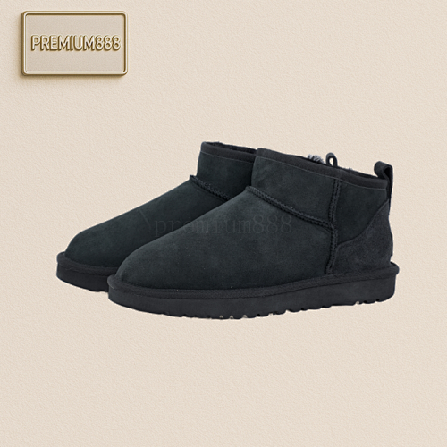 Ugg Classic Mini Basic Low-top Series Produced With Henan Longfeng Leather Made Of Lambski