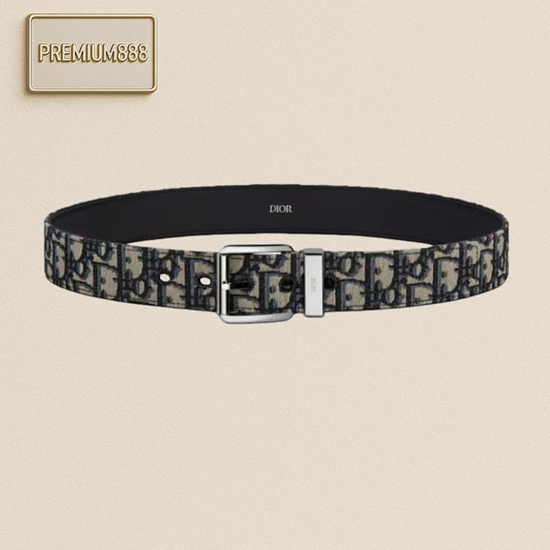 Dior 3.5cm Wide Men's Pin Buckle Belt