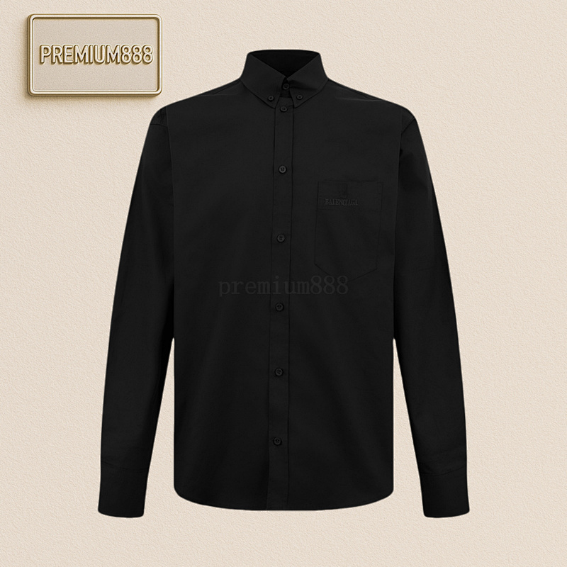 Balenciaga Balenci Aga Nano BB Embroidered Shirt