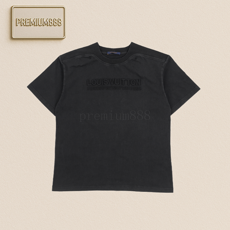 Louis Vuitton LV New Washed Ribbed T-shirt