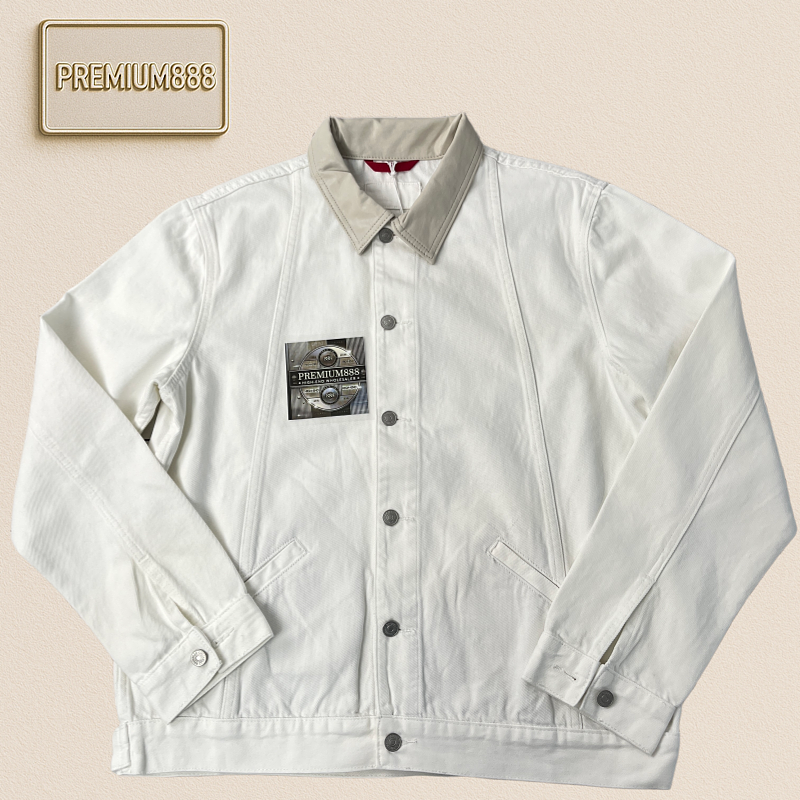 BC Denim Jacket - Black & White Version