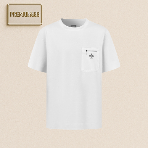 Fendi Printed Pocket Short Sleeve