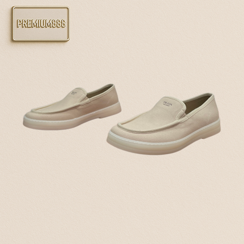 Prada Men's New Fabric Loafers