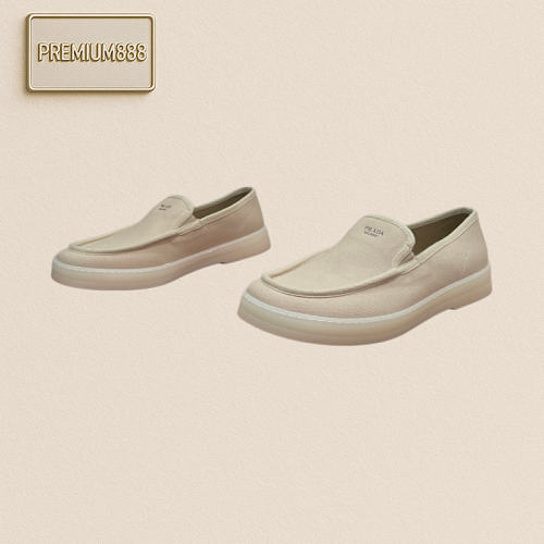 Prada Men's New Fabric Loafers