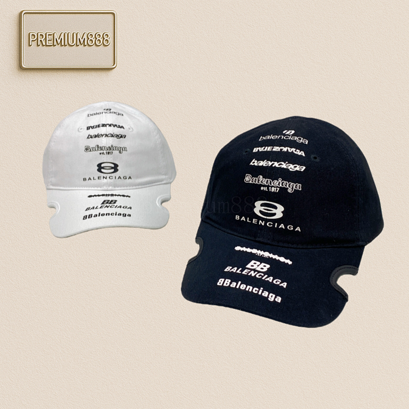 Balenciaga Korean Version New British Casual Custom 1 Original Single Quality Unisex Baseball Cap Mei