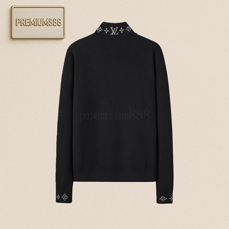 Louis Vuitton LV Monogram Zipper Cardigan