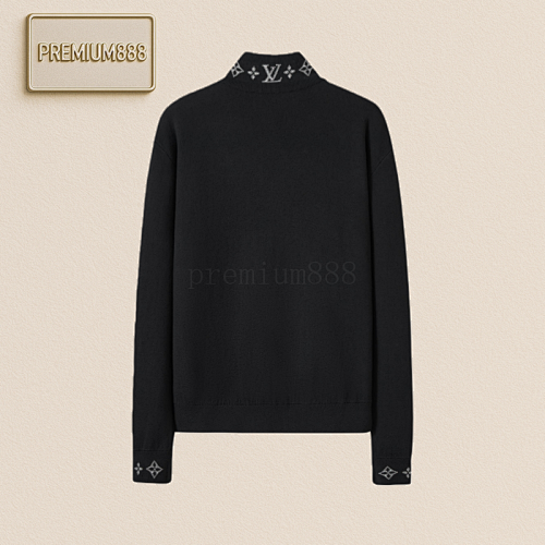 Louis Vuitton LV Monogram Zipper Cardigan