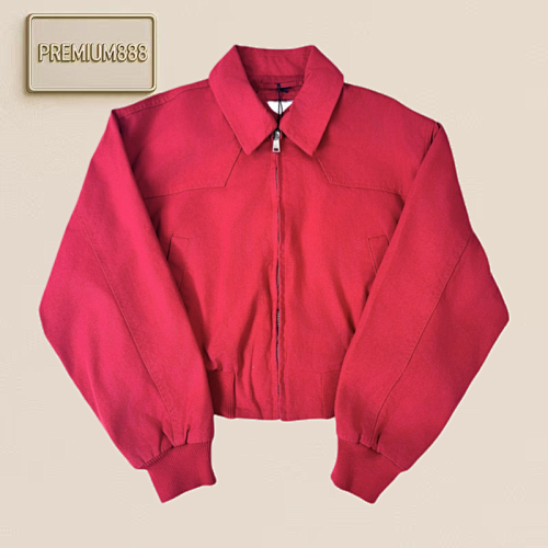 Prada Red Short Jacket Coat