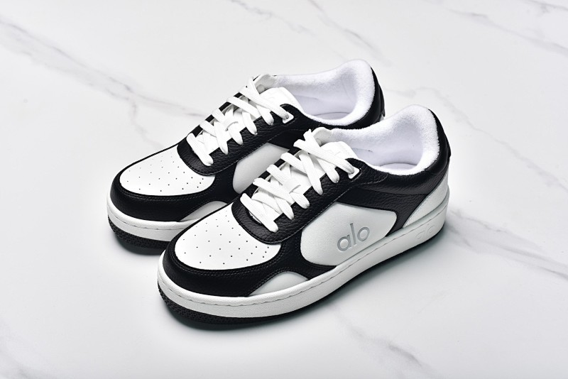 Alo Yoga Recovery Mode Sneakers Black And White