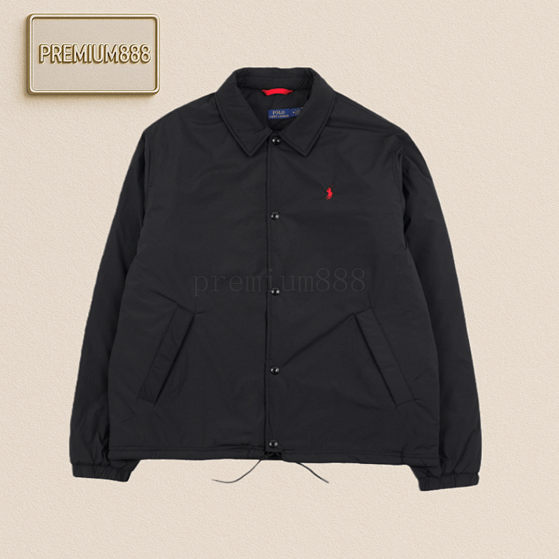 Ralph Lauren This Jacket Is Made Of Lightweight Fabric Woven From Elastic Fibers. Has Zipper Pockets An