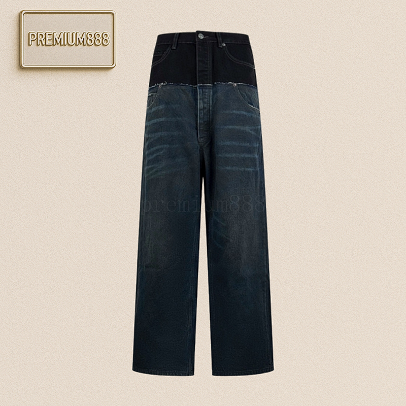 Balenciaga Patchwork Pocket Jeans